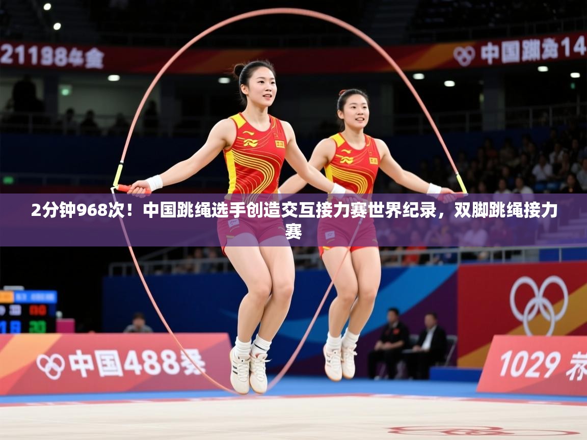2025爱游戏体育网页版登录入口2分钟968次!中国跳绳选手创造交互接力赛世界纪录,双脚跳绳接力赛 第3张