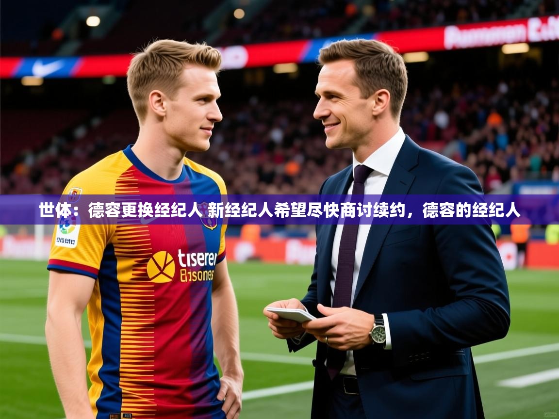2025爱游戏体育在线app世体：德容更换经纪人 新经纪人希望尽快商讨续约，德容的经纪人