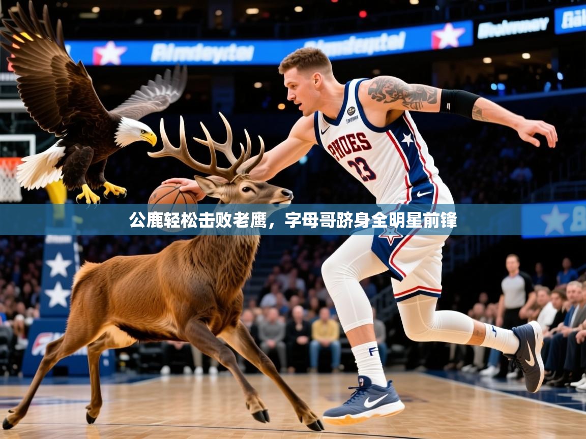 2026爱游戏体育app公鹿轻松击败老鹰，字母哥跻身全明星前锋  第1张