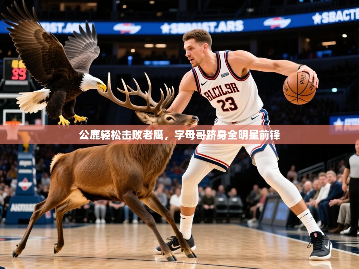 2026爱游戏体育app公鹿轻松击败老鹰，字母哥跻身全明星前锋  第4张